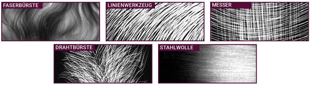 Scratchbord™ Werkzeugset Detail