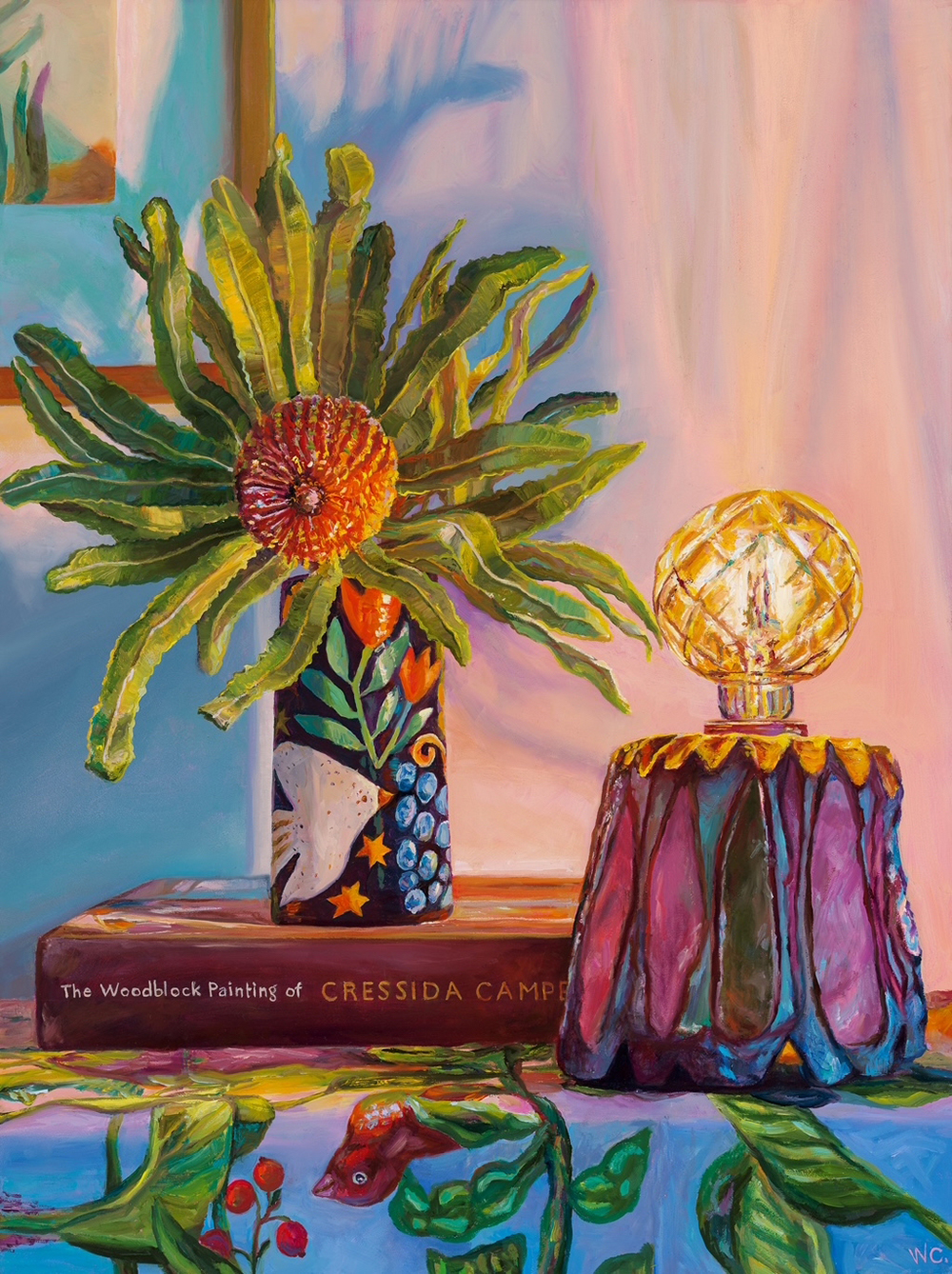 Earth Darlings Lamps With Banksia